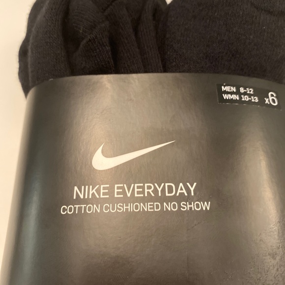Nike Everyday 6 Pair ankle Socks M8-12 W10-13 - Picture 3 of 7